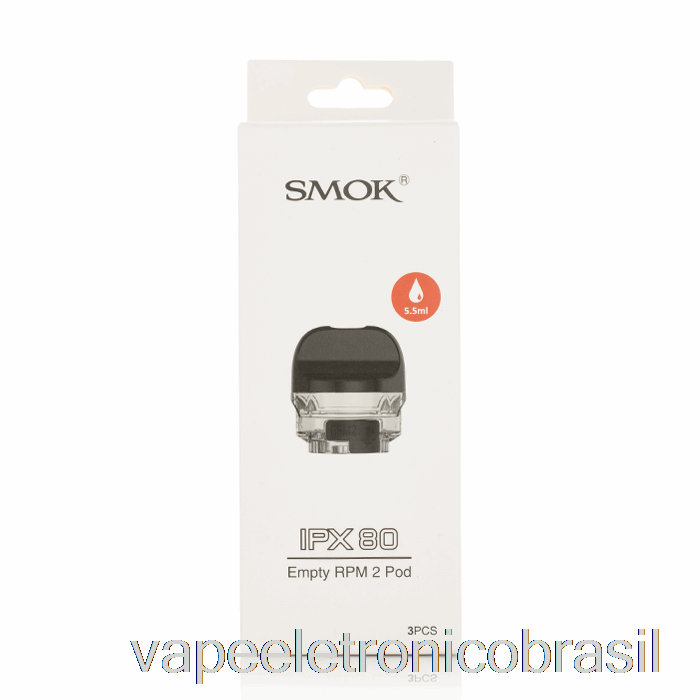 Vape Recarregável Smok Ipx80 Pods De Substituição Rpm 2 Pods